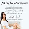Nad's Hard Wax Beans Activated Charcoal Waxing Kit, Wax Beads Hair Removal for Women, 1 Count