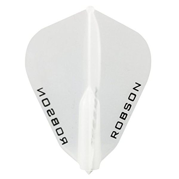 PerfectDarts 1 x Set Robson Dart Flights FANTAIL Clear