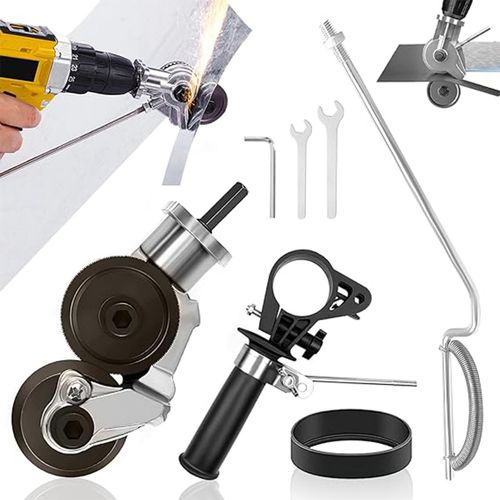 Electric Drill Plate Cutter Metal Drill Attachment Electric Drill Plate Cutter