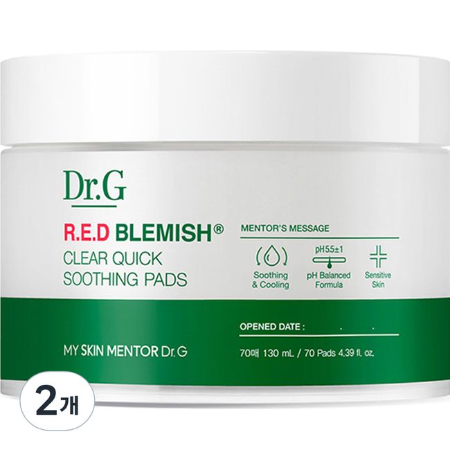 Dr.G Dr.G Red Blemish Clear Quick Soothing Pack