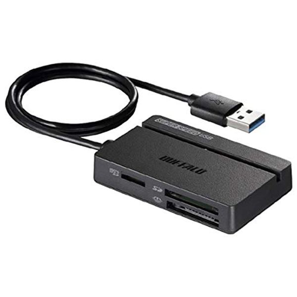 Buffalo USB 3.0 Multi-Card Reader Standard (Black) BSCR100U3BK