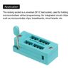 PATIKIL Universal IC Test ZIF Socket 14 Pin 2.54mm Pitch for Microcontroller, Chip, Breadboard, Program IC's, 2 Pack