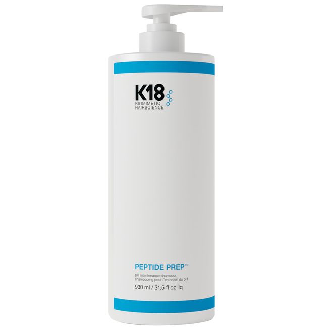 K18 Peptide Prep Cleansing pH Maintenance Color Safe Shampoo for Daily Use, 31.5 Fl Oz