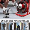 Drain Snake Drill Attachment, Drain Snake Attachment Replacement Cutters with Wrench for Pipe Cleaner Machine (A)