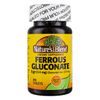 2 Pack Nature's Blend Ferrous Gluconate Tablets, 324 mg, 100 Ct