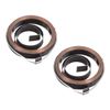 Sourcing Map Drill Press Quill Return Spring, 2.2Ft Long, 36 x 6 x 0.5mm, 2PCS, Rust-Resistant Coating, Drill Press Compatibility