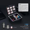 JJC 2IN1 USB & Memory Card Organizer for 25 USB Flash Drives + 9 SD + 18 Micro SD - Storage Case