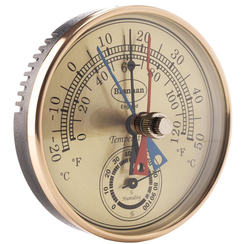 Max Min Thermometer and Hygrometer - Ideal Greenhouse Thermometer and ...