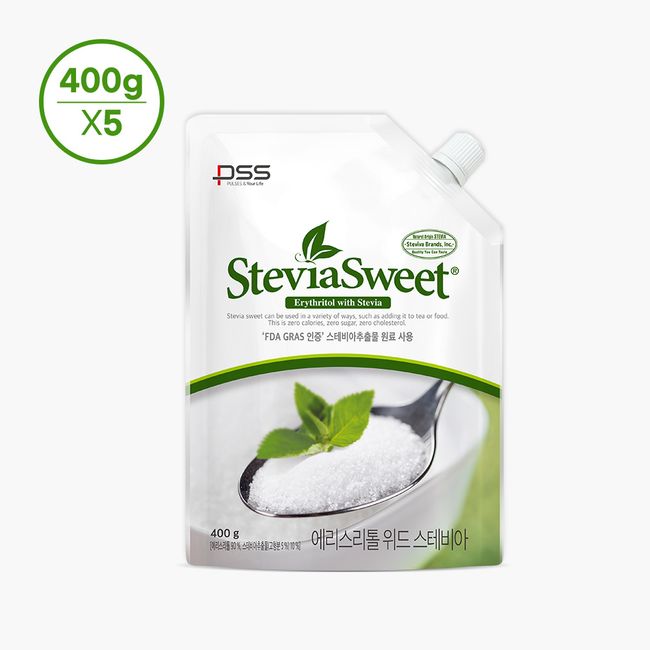 [Pulses] Soyoujin Stevia Sweet Pouches 400g x 5