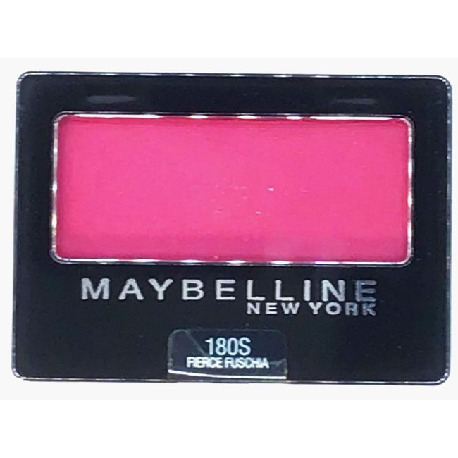 LOT OF (2) MAYBELLINE Expert Wear Eyeshadow #180 FIERCE FUCHSIA FREE SHIPPING