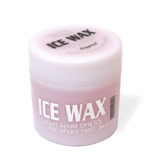 BELLA - ICE WAX ULTRA STRONG FOR SHORT HAIR 250ML - HAIR STYLING WAX RED