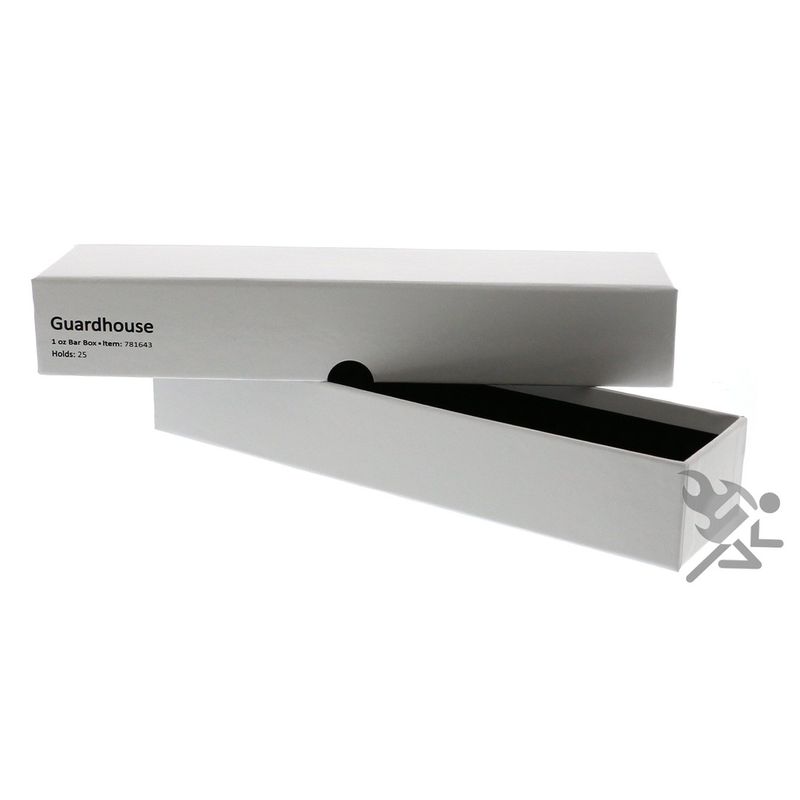 Guardhouse 1oz Silver Bar Storage Box, Single Row Holds 25 Capsules ...