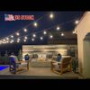 Brightech Pro Waterproof LED Outdoor String Lights Hanging Edison Bulbs - 48 Ft