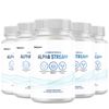 Alpha Stream + - Prostate Support- 5 Bottles- 300 Capsules