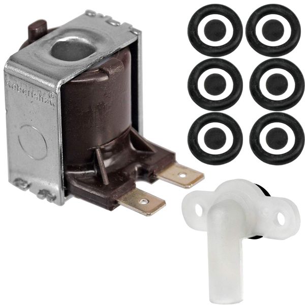 SPARES2GO Solenoid Coil, Pressure Relief Device PRD + Seal Kit Compatible with Triton Electric Shower