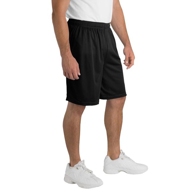 Sport-Tek PosiCharge Classic Mesh Short S Black