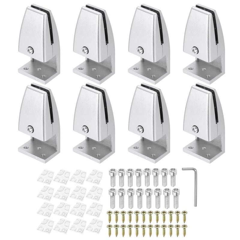 Desk Privacy Panels, Frosted Acrylic Desk Dividers, Clamp