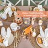PAPIERDRACHEN 3 Folding Cards with Wooden Tags Easter - Stylish Easter Greetings - Includes Envelopes