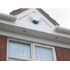 10 x White Start/J Trim 2.5 Metres for UPVC Plastic Soffit & Cladding Boards