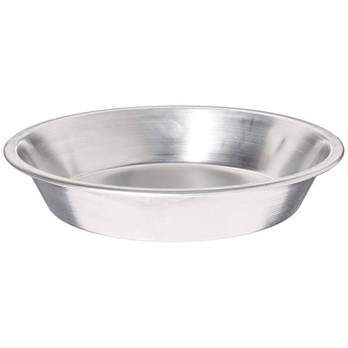 Fonteme 10-inch Aluminum Pie Pan | Silver Pie Pan For Baking | Oven Safe | Great For Pie, Crumbles, Or Cake | Aluminum, 10" [1PK]