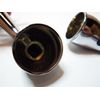 (1WXU3) Chrome Sink Hot And Cold Handle Set New