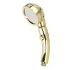 RV Shower Head 3 Modes On Off Switch Camper Water Saving & High Pressure Gold
