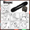 CareforYou® 4PCS Hair Tool Styling Accessories Hair Magic Sponge Clip Foam Bun Curler Twist Magic Sponge Clip Donut Bun Hair Styler