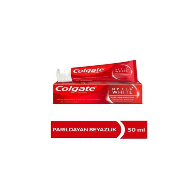 COLGATE OPTIK BEYAZ 50ML PARILDAYAN BEYAZLIK 0058