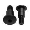 7/8" Motorcycle Handle Bar End Side Mirrors w/ Plug Grip Ends Cap For Yamaha