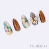 TSUMEKIRA effrontee kyoko produced Miss Beaute Dark Brown