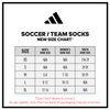 3-Stripe Hoop Soccer Socks (1-Pair) with arch compression for a secure fit