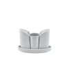 Genware Porcelain 4 Piece Condiment Set - Pack of 6