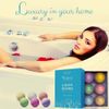 Bath Bombs Christmas Gift Set Kit 6 x 4 Oz Best Ultra Fizz Essential Oil Handmade Spa Bomb Fizzies Perfect for Bubble & Spa Bath Organic & Natural Ingredients Tub Tea Bath Basket