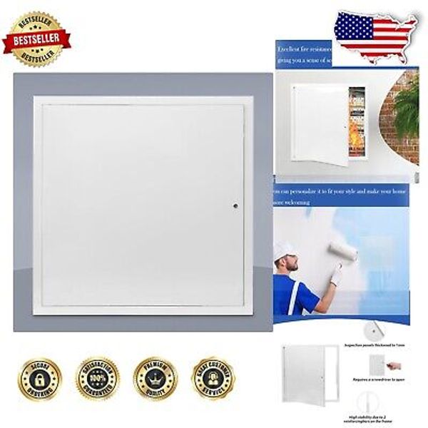 Durable Rust-Resistant 24x24 Access Door for Drywall with Customizable Finish