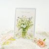 Hgs-474 Postcard Notes Fujiko Hashimoto Series