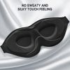 onaEz Sleep Masks, 2023 Upgraded 100% Darkness 3D Sleep Eye Mask with 12mm Recessed Eye Sockets, Breathable Comfortable Soft Milk Ice Silk Sleeping Mask for Traveling Napping All Night Sleeping Yoga