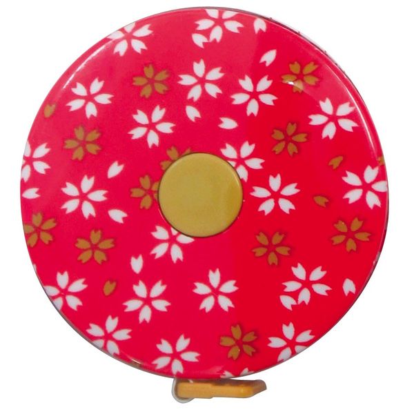 Misasa 8178 Japanese Pattern Measure 6.6 ft (2 m) Red