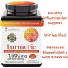 Youtheory Tumeric Enhanced 1500mg 120 vegetarian capsules