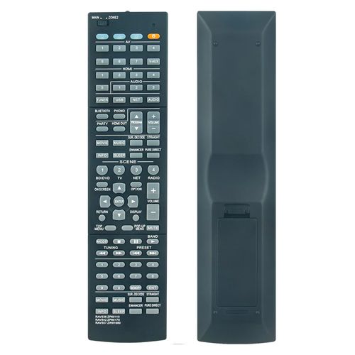 3IN1 RAV536 RAV542 RAV557 New Replacement Remote Control fit for Yamaha AV Receiver HTR6068 HTR-6068 HTR6068BL HTR-6068BL RXA750 RX-A750 RXA750BL RX-A750BL RXA850 RX-A850