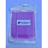 200PCS Disposable Lash Eyelash Micro Brush Mascara Wands Applicator Makeup Tool (Sky blue)