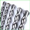 Masonry Concrete Drill Bit Set 3/16"x3-1/2" Carbide Tip Tapcon Flat Shank-100Pcs