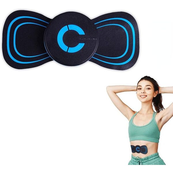 Body Shaping Microcurrent EMS Massage Device Electric Shoulder Neck Physiotherapy Device Cervical Paste Massager, [01] Rechargeable model