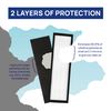 Filter Bros HEPA Filter E Replacement Fits GermGuardian FLT41002PK AC4100 AC4175