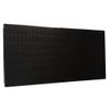 Wall Control Pegboard 16in x 32in Horizontal Black Metal Pegboard Tool Board Panel
