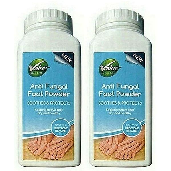 Value Health, Anti Fungal Foot Powder Pack,75 g (Pack of 2)