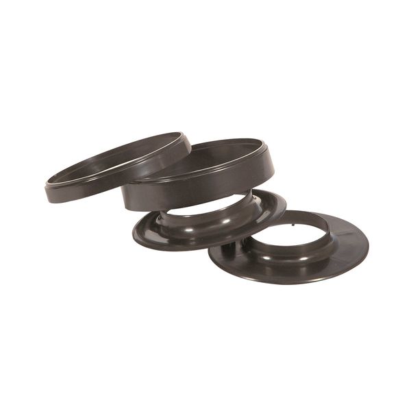 Mr. Gasket Air Cleaner Spacer/Adapter Kit, Black
