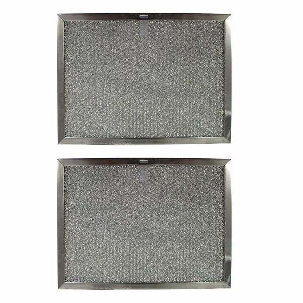 Replacement Aluminum Filters Compatible with Broan 97013159, 97013160 (2 Pack)