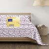 100% Egyptian Cotton Printed Bed Sheets - 600 Thread Count 3 PC Twin XL Sheet Se