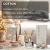 KING OF SCENTS Reed Diffuser (120ml) Pure Cotton Reed Diffuser Set,Reed Diffuser