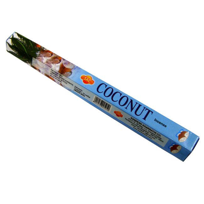 Incense Coconut Incense Stick /SAC COCONUT/Incense/Indian Incense/Asian Miscellaneous Goods (Post-mail delivery option available/1 postage fee will be charged for every 6 boxes)